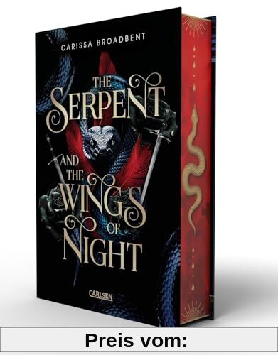 The Serpent and the Wings of Night (Crowns of Nyaxia 1): Dramatische Romantasy in düsterem High-Fantasy-Setting | Luxusausgabe mit Farbschnitt, nur solange der Vorrat reicht