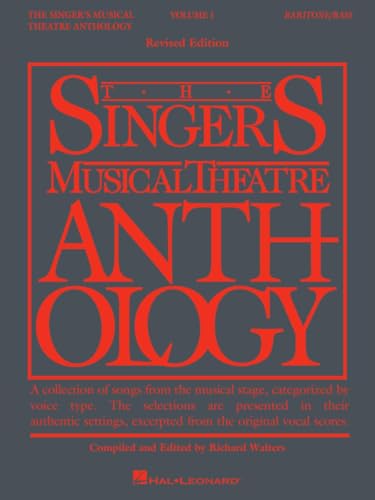 The Singer's Musical Theatre Anthology - Volume 1: Baritone/Bass Book Only (Singer's Musical Theatre Anthology (Songbooks), Band 1)