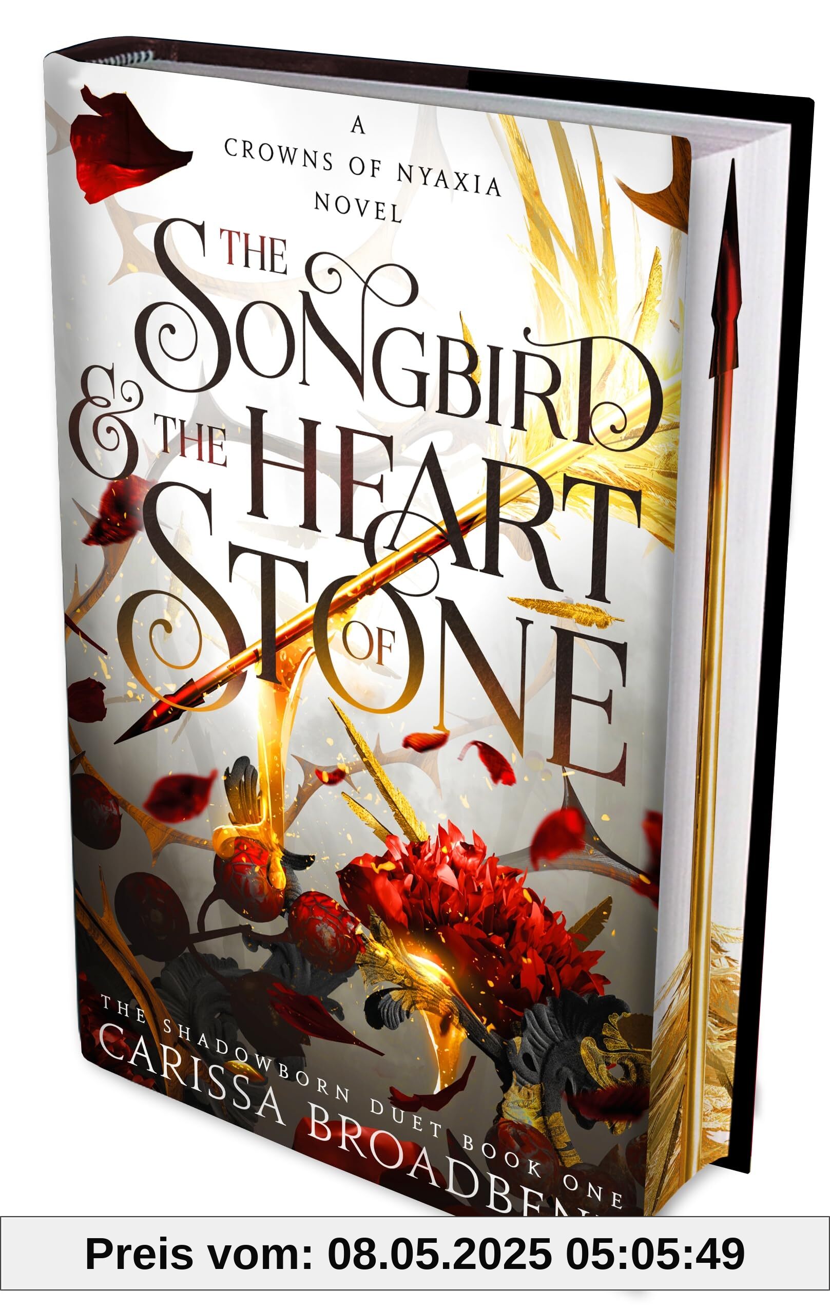 The Songbird and the Heart of Stone: The Sunday Times bestselling romantasy and third book in the Crowns of Nyaxia series (Crowns of Nyaxia, 3)