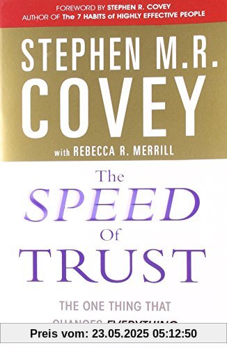 The Speed of Trust