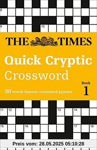 The Times Quick Cryptic Crossword Book 1 (Times Mind Games)