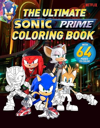 The Ultimate Sonic Prime Coloring Book (Sonic the Hedgehog) von Penguin Young Readers Group