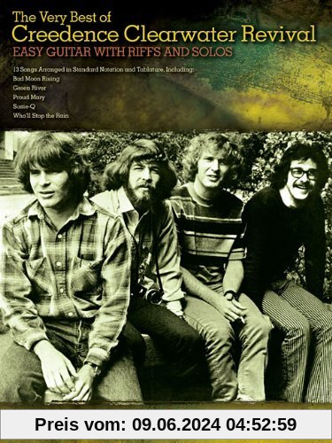 The Very Best Of Creedence Clearwater Revival Easy Guitar With Riffs