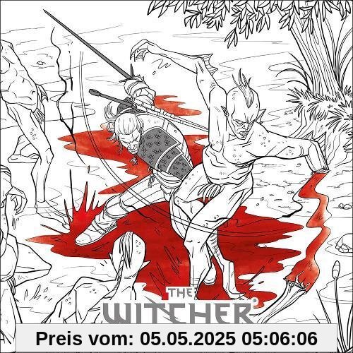 The Witcher Adult Coloring Book