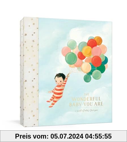 The Wonderful Baby You Are: A Record of Baby's First Year: Baby Memory Book with Milestone Stickers and Pockets