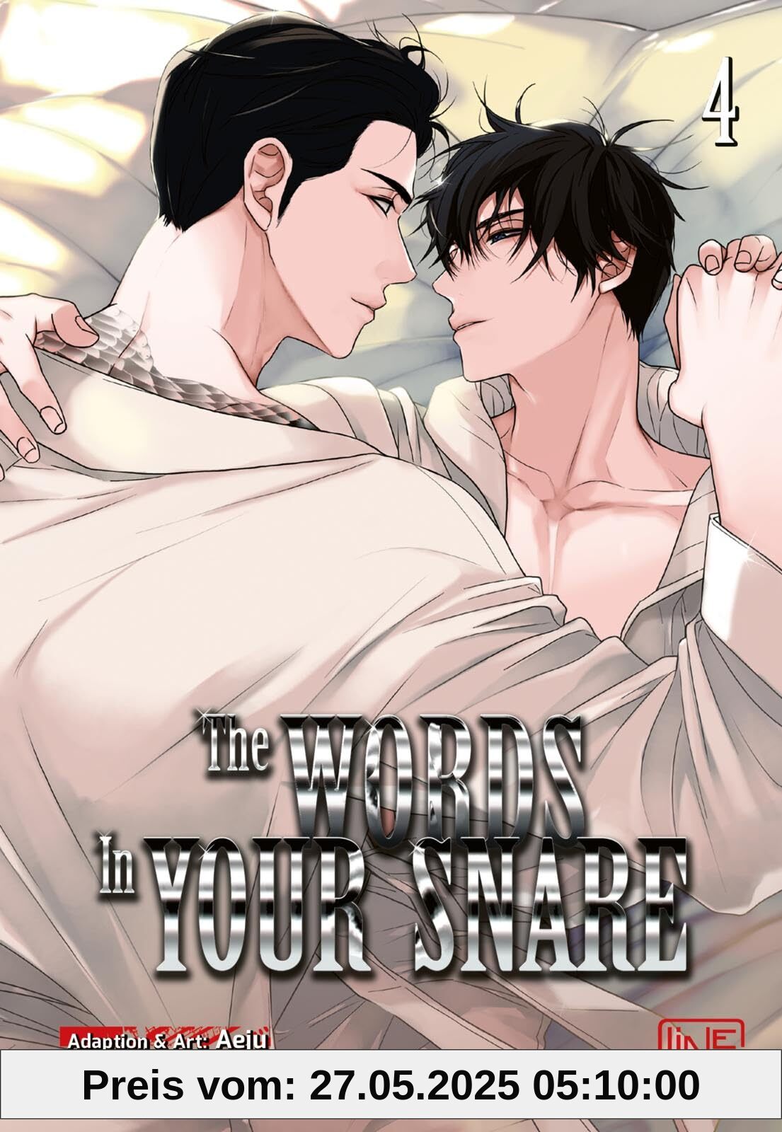 The Words In Your Snare 4: Knisternder und dramatischer Boys-Love-Manhwa ab 18 – komplett in Farbe und mit Extra in der 1. Auflage!
