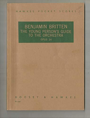 The Young Person's Guide to the Orchestra: Variations and Fugue on a Theme of Purcell. op. 34. Orchester. Studienpartitur. (Hawkes Pocket Scores)