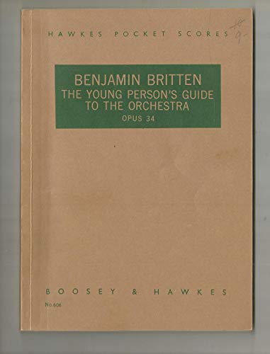 The Young Person's Guide to the Orchestra: Variations and Fugue on a Theme of Purcell. op. 34. Orchester. Studienpartitur. (Hawkes Pocket Scores) von Boosey & Hawkes, London