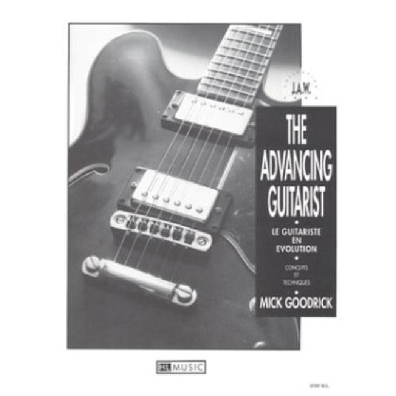 The advancing guitarist