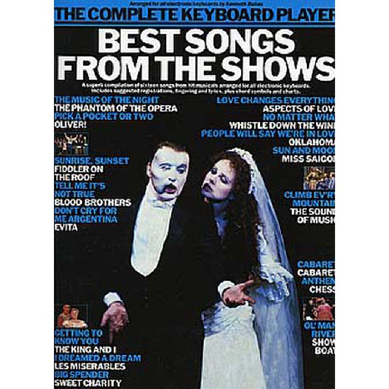 The complete keyboard player - best songs form shows