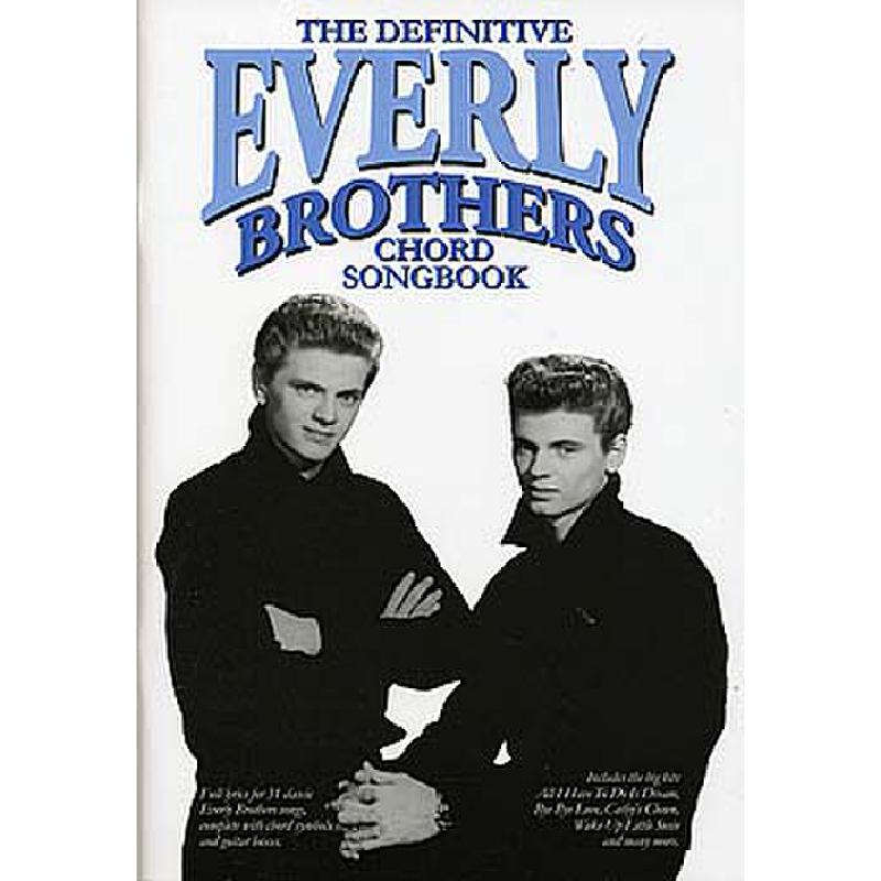 The definitive Everly Brothers chord book