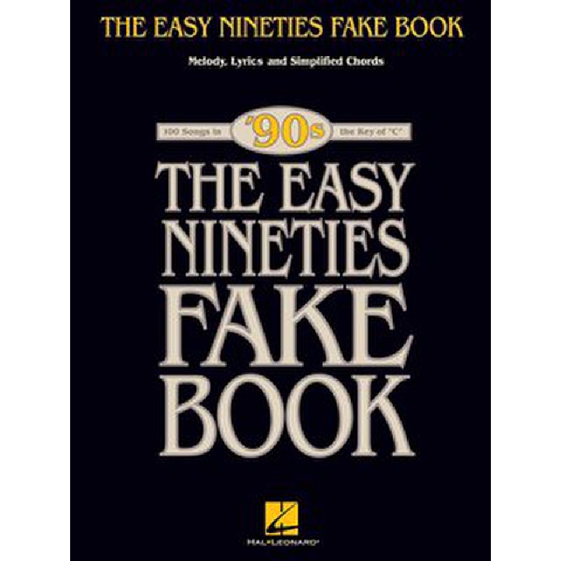 The easy Nineties fake book