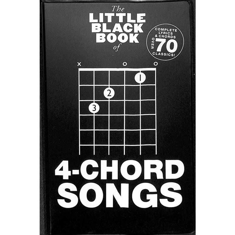 The little black book of 4 chord songs
