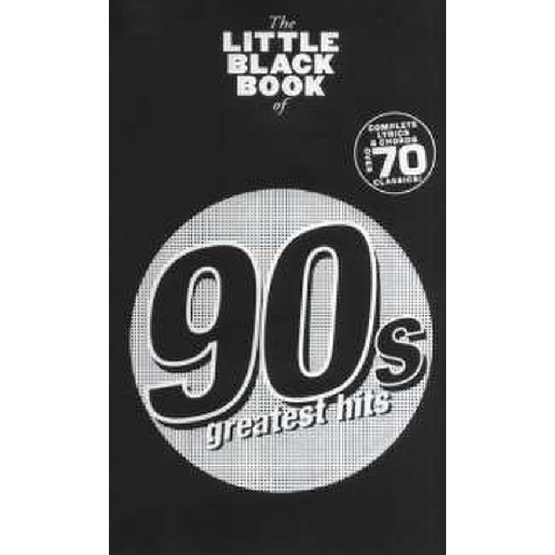 The little black book of 90's greatest hits The little black book of 90's greatest hits