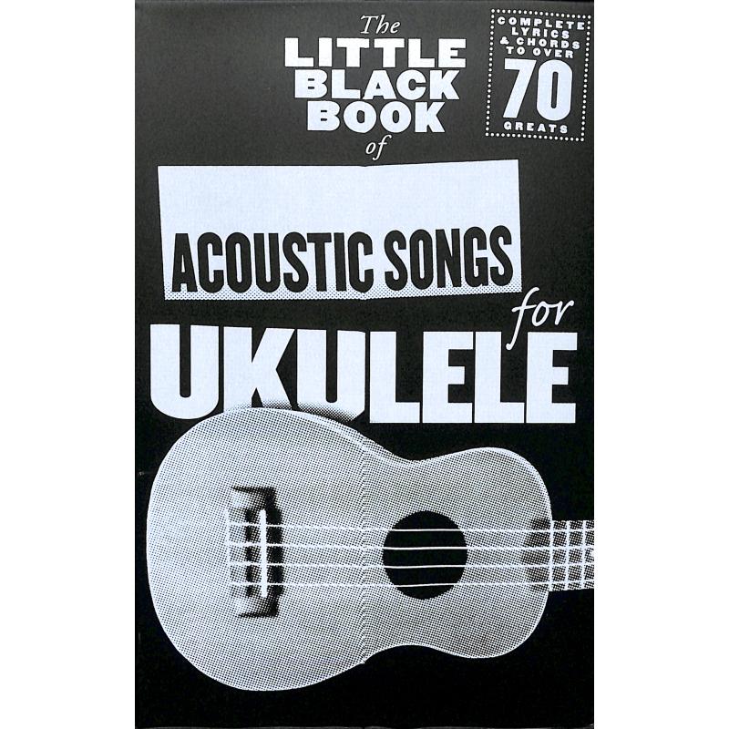 The little black book of acoustic songs The little black book of acoustic songs
