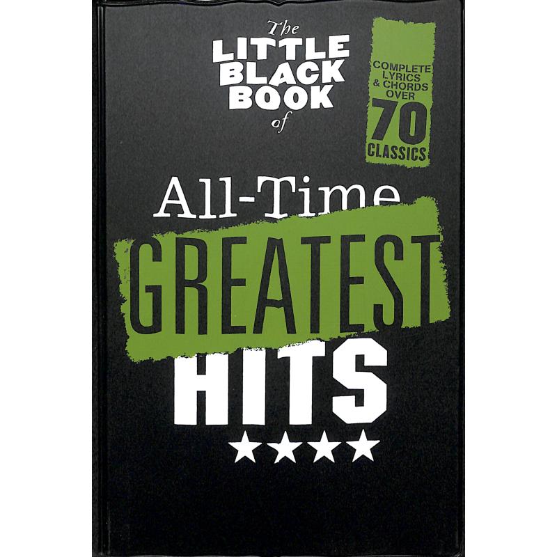 The little black book of all time greatest hits The little black book of all time greatest hits