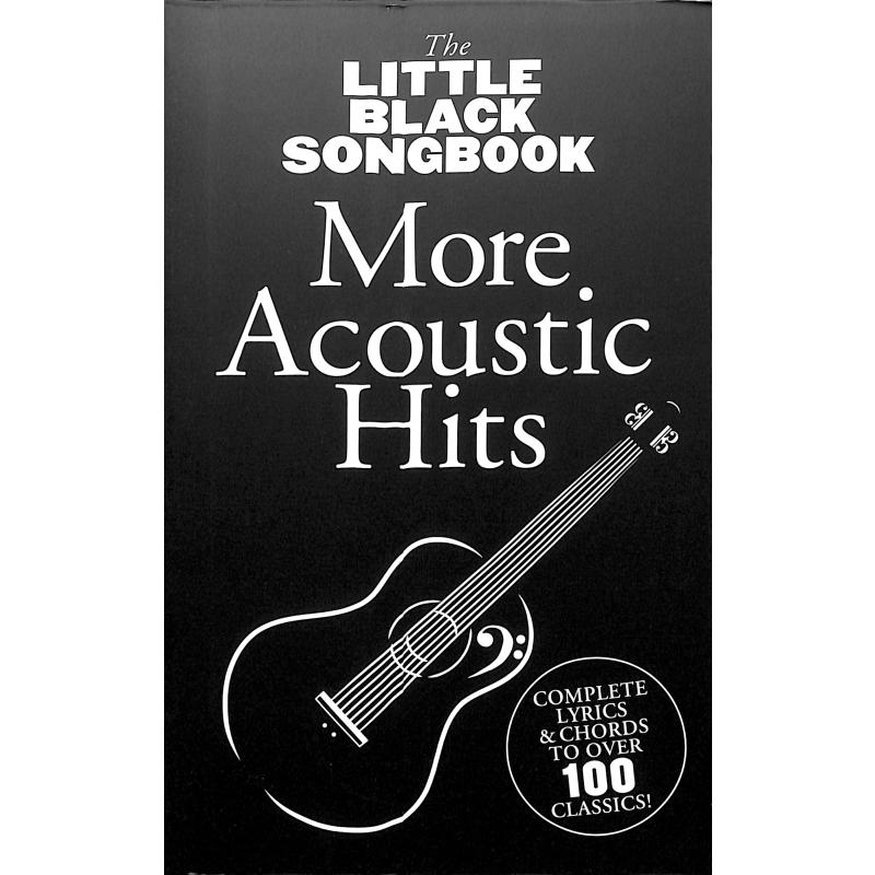 The little black songbook - more acoustic hits The little black songbook - more acoustic hits