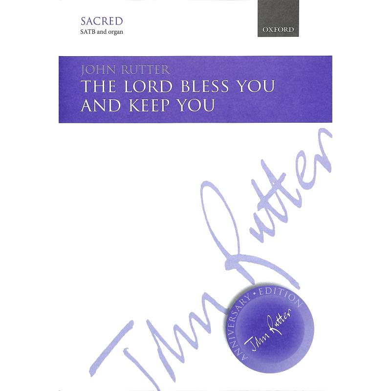 The lord bless you and keep you