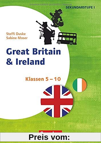 Themenhefte Fremdsprachen SEK - Englisch - Klasse 5-10: Great Britain & Ireland - Kopiervorlagen