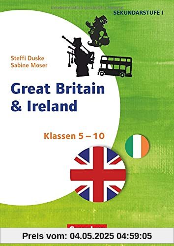 Themenhefte Fremdsprachen SEK - Englisch - Klasse 5-10: Great Britain & Ireland - Kopiervorlagen
