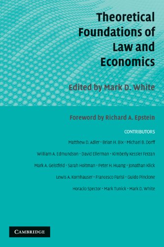 Theoretical Foundations of Law and Economics von Cambridge University Press