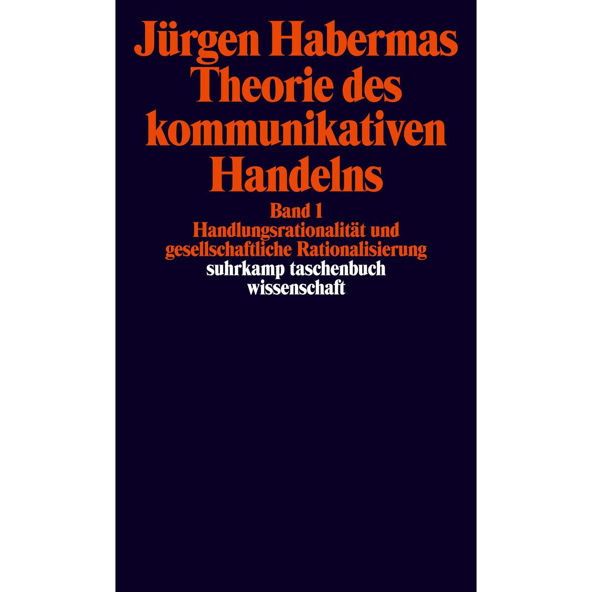 Theorie des kommunikativen Handelns von Suhrkamp Verlag
