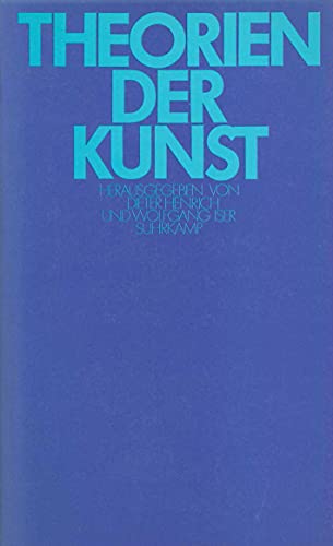 Theorien der Kunst von Suhrkamp Verlag AG