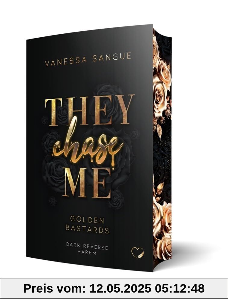 They Chase Me: Golden Bastards (Dark Reverse Harem) | Limitierte Auflage mit Farbschnitt