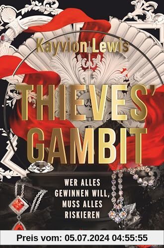 Thieves’ Gambit: Mitreißender Pageturner mit einer starken Heldin, verbotener Liebe und Enemies-to-Lovers-Romance | Limitierter Farbschnitt (Thieves' Gambit-Reihe, Band 1)
