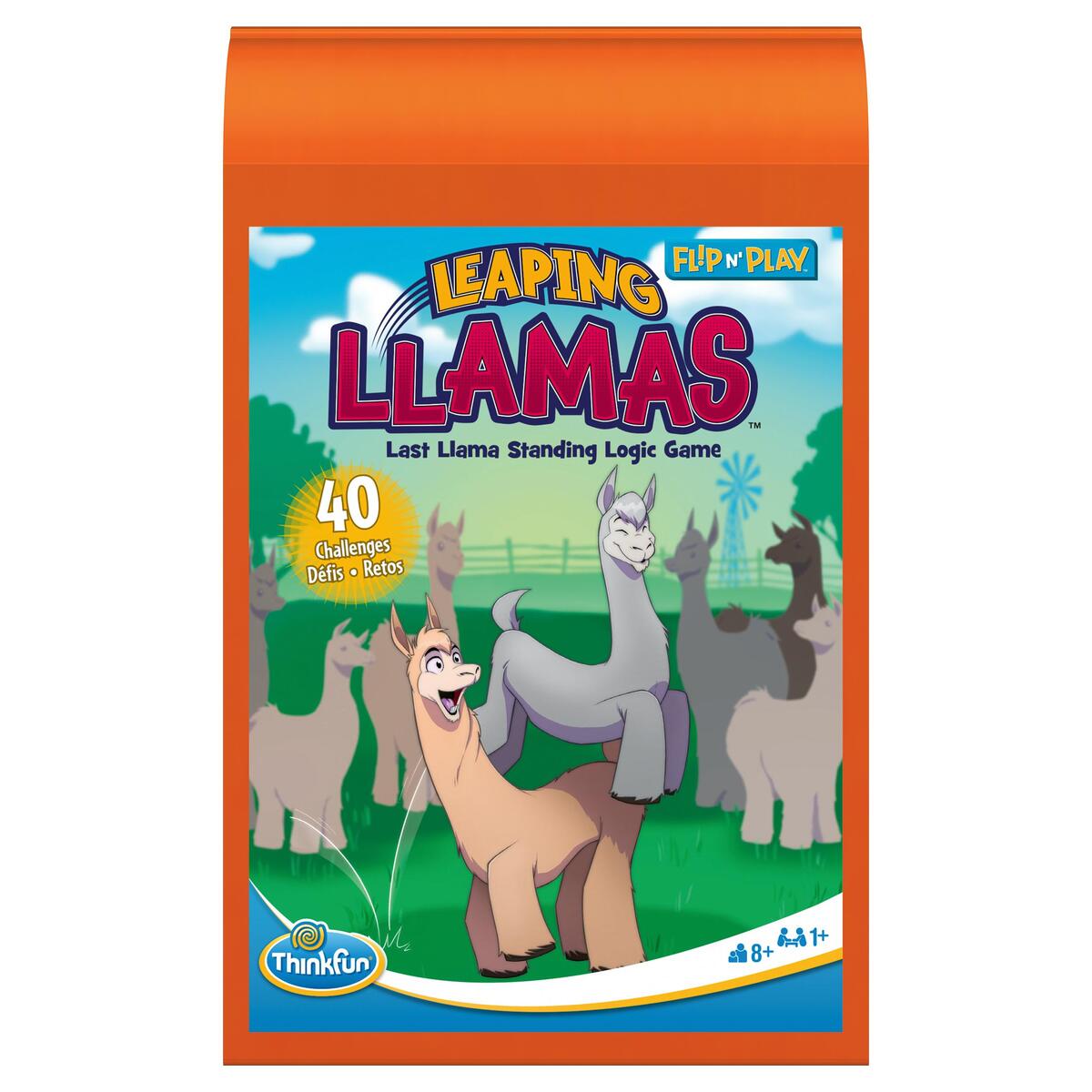 ThinkFun Flip n' Play - Leaping Llamas - Denkspiel ab 8 Jahre ThinkFun Flip n' Play - Leaping Llamas - Denkspiel ab 8 Jahre von Ravensburger Spieleverlag