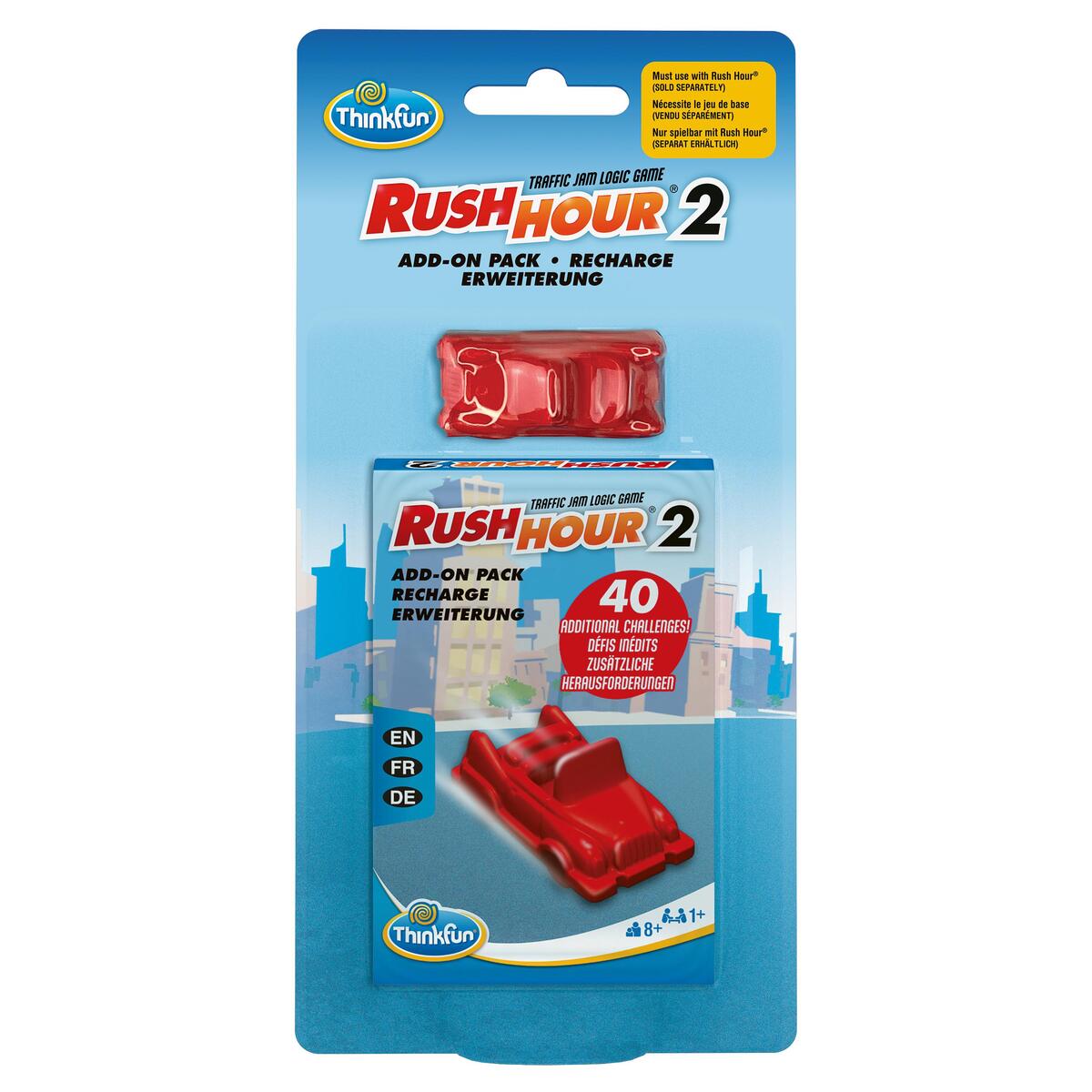 ThinkFun - 76614 - Rush Hour 2 - Erweiterung für das original Rush Hour. Mit neu... von Ravensburger Spieleverlag