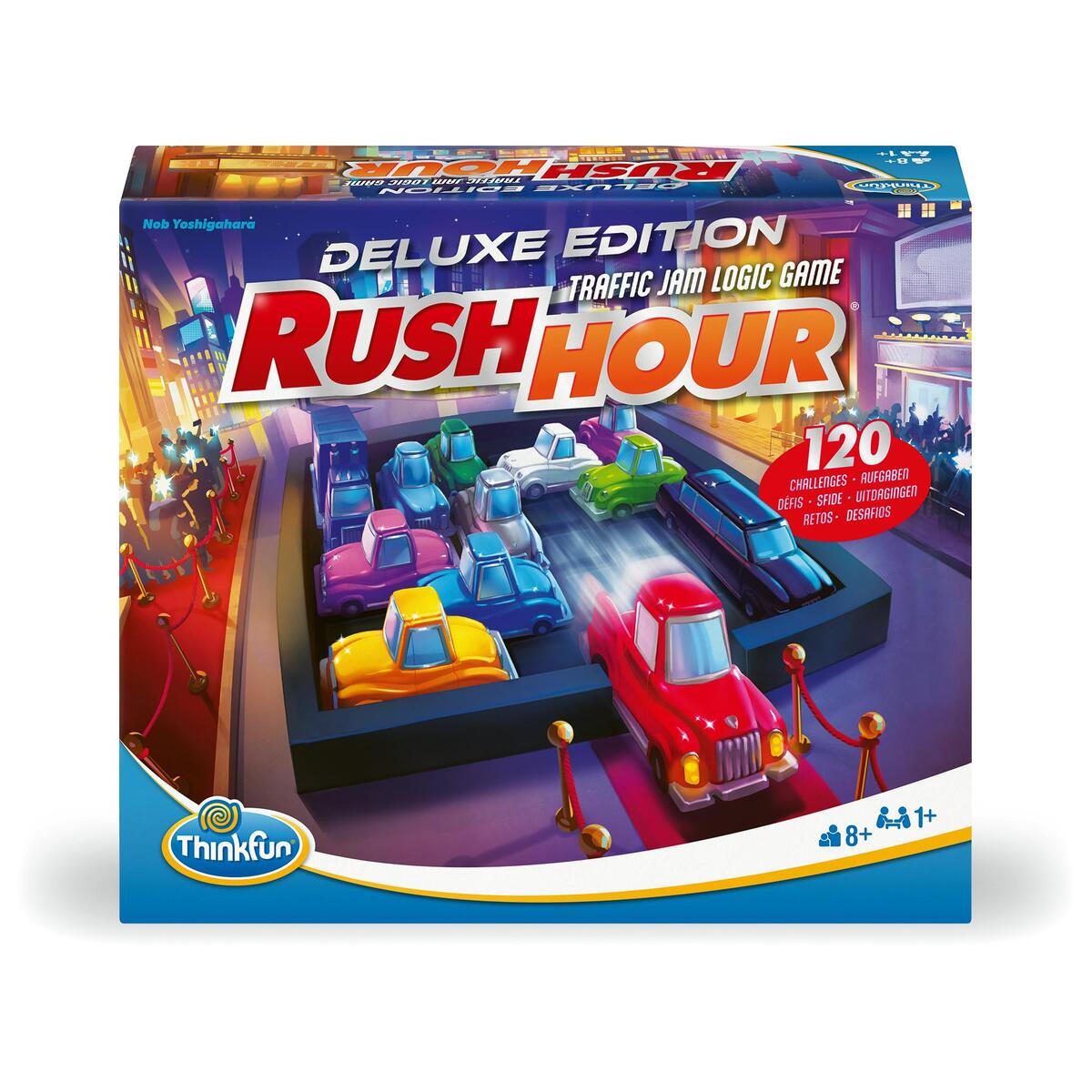 ThinkFun Rush Hour® Deluxe - Denkspiel ab 8 Jahre ThinkFun Rush Hour® Deluxe - Denkspiel ab 8 Jahre von Ravensburger Spieleverlag