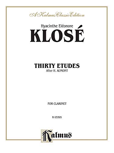 Thirty Etudes After H. Aumont (Kalmus Classic Edition)