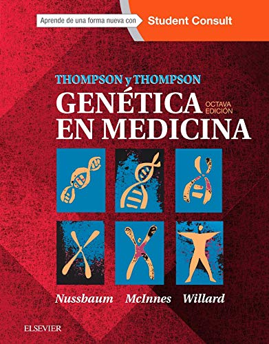 Thompson & Thompson. Genética en Medicina + StudentConsult (8ª ed.) von Elsevier