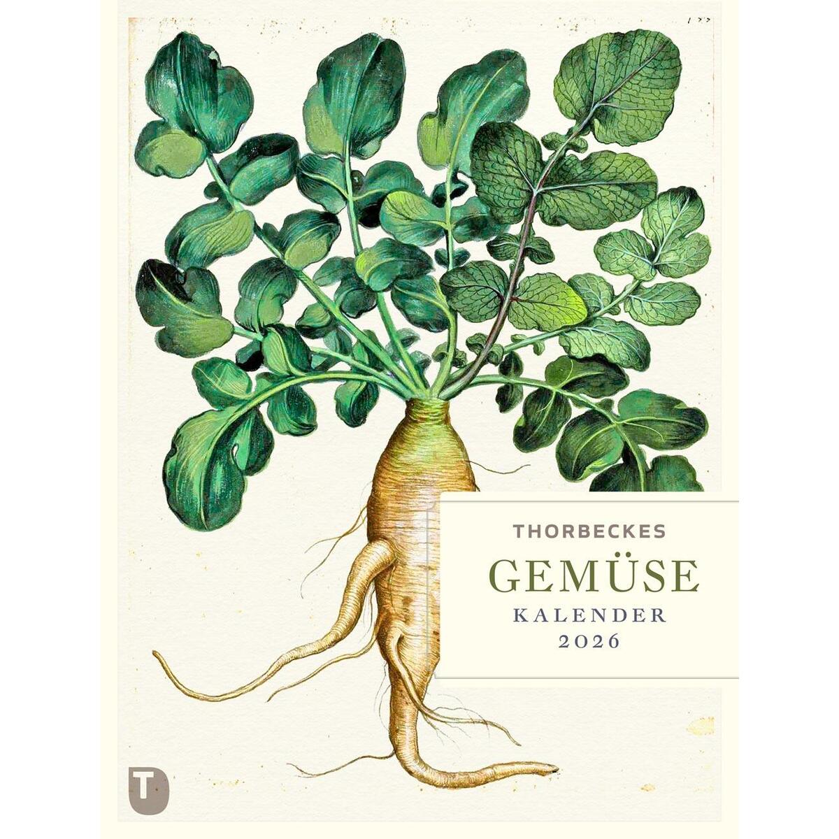 Thorbeckes Gemüse-Kalender 2026 von Thorbecke Jan Verlag