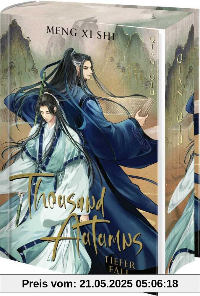 Thousand Autumns. Buch 1: Tiefer Fall | Der chinesische Danmei Light Novel-Bestseller jetzt auf Deutsch! Streng limitierte Erstauflage mit Farbschnitt und exklusiver Charakterkarte (Qian Qiu, Band 1)