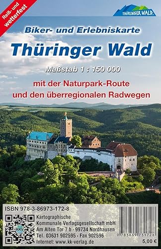 Thüringer Wald: Biker- und Erlebniskarte