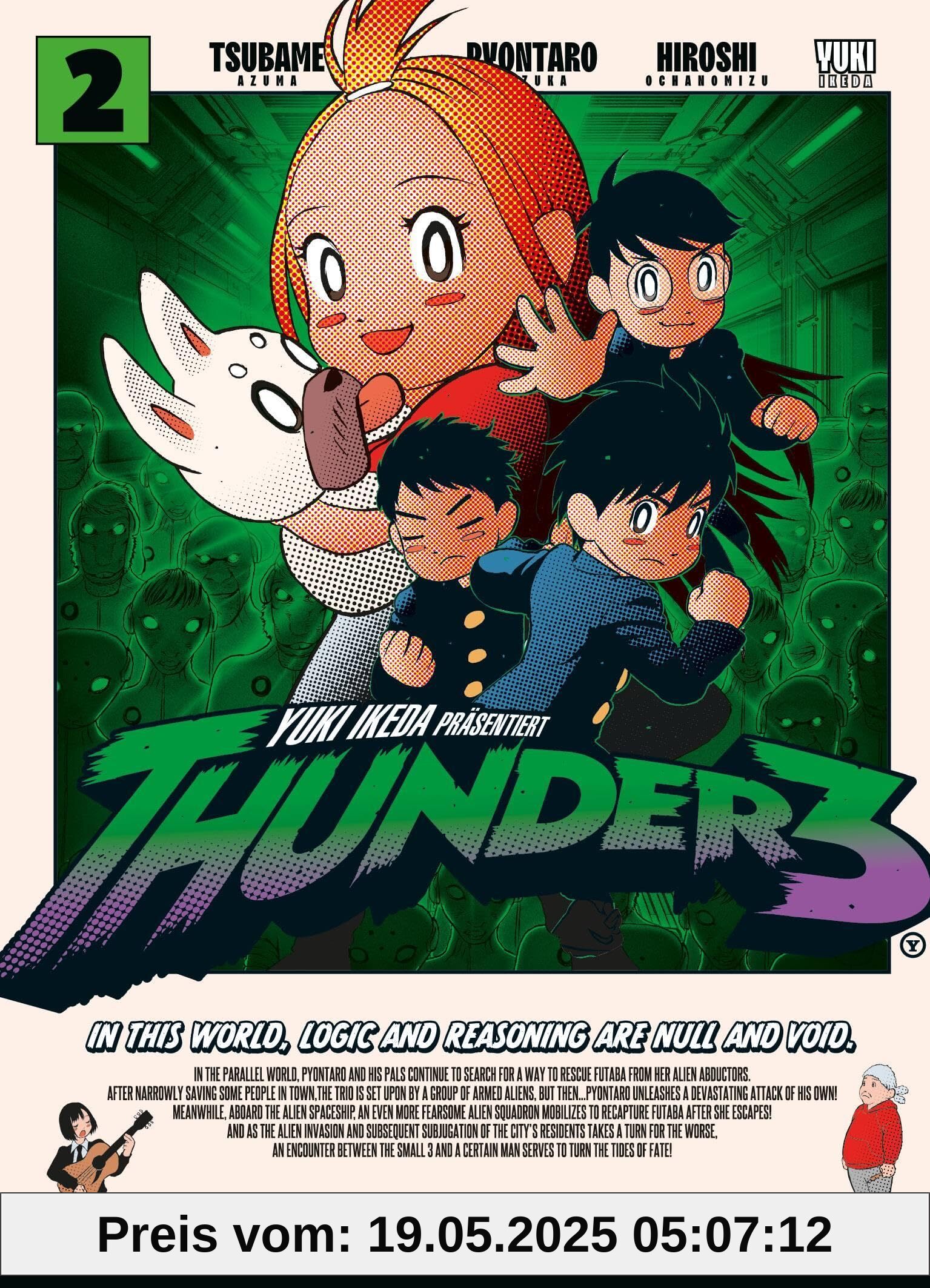 Thunder 3 Band 02: In diesem Sci-Fi-Manga wagen drei Freunde auf einer Rettungsmission den Sprung durch die Dimensionen