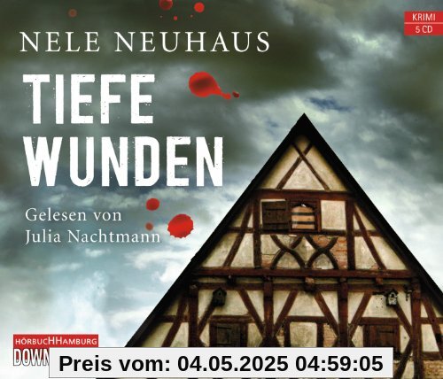 Tiefe Wunden: Der dritte Fall für Bodenstein und Kirchhoff: 5 CDs: Gekürzte Lesung (Ein Bodenstein-Kirchhoff-Krimi)