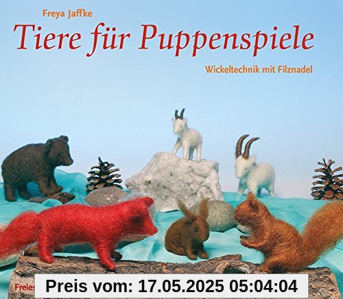 Tiere für Puppenspiele: Wickeltechnik mit Filznadel (Arbeitsmaterial aus den Waldorfkindergärten)