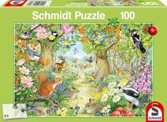 Tiere im Wald (Kinderpuzzle) von Schmidt Spiele