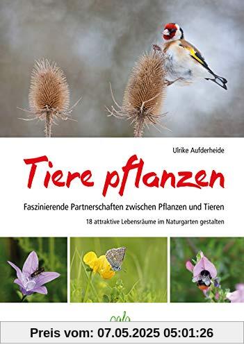 Tiere pflanzen: Faszinierende Partnerschaften zwischen Pflanzen und Tieren - 18 attraktive Lebensräume im Naturgarten gestalten