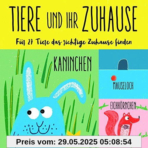 Tiere und ihr Zuhause (Kinderspiel)