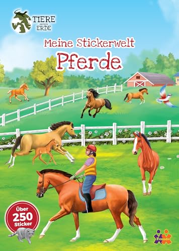 Tiere unserer Erde. Meine Stickerwelt. Pferde von Friendz @ Kids und Concepts GmbH