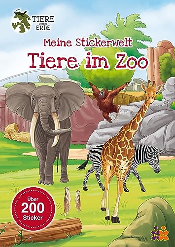 Tiere unserer Erde. Meine Stickerwelt. Tiere im Zoo von Friendz @ Kids und Concepts GmbH