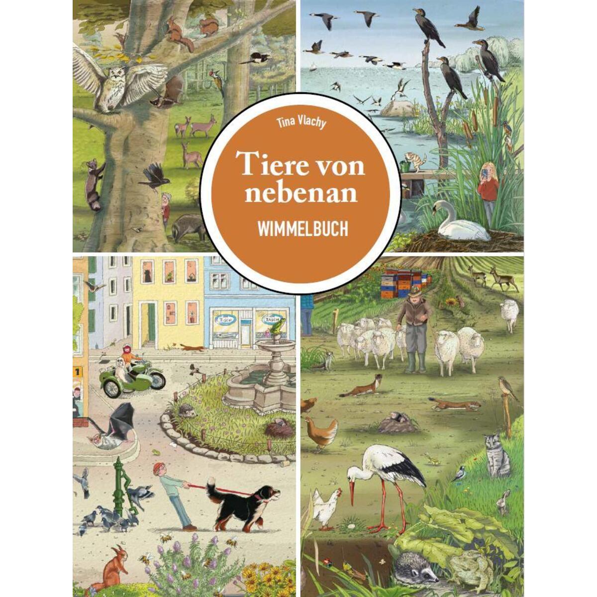 Tiere von nebenan Tiere von nebenan von Adrian Wimmelbuchverlag