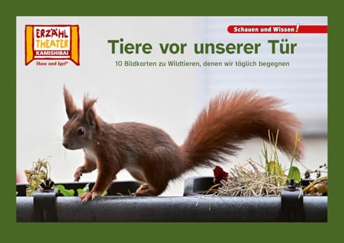 Tiere vor unserer Tür / Kamishibai Bildkarten: 10 Fotobildkarten für das Erzähltheater von Hase und Igel Verlag