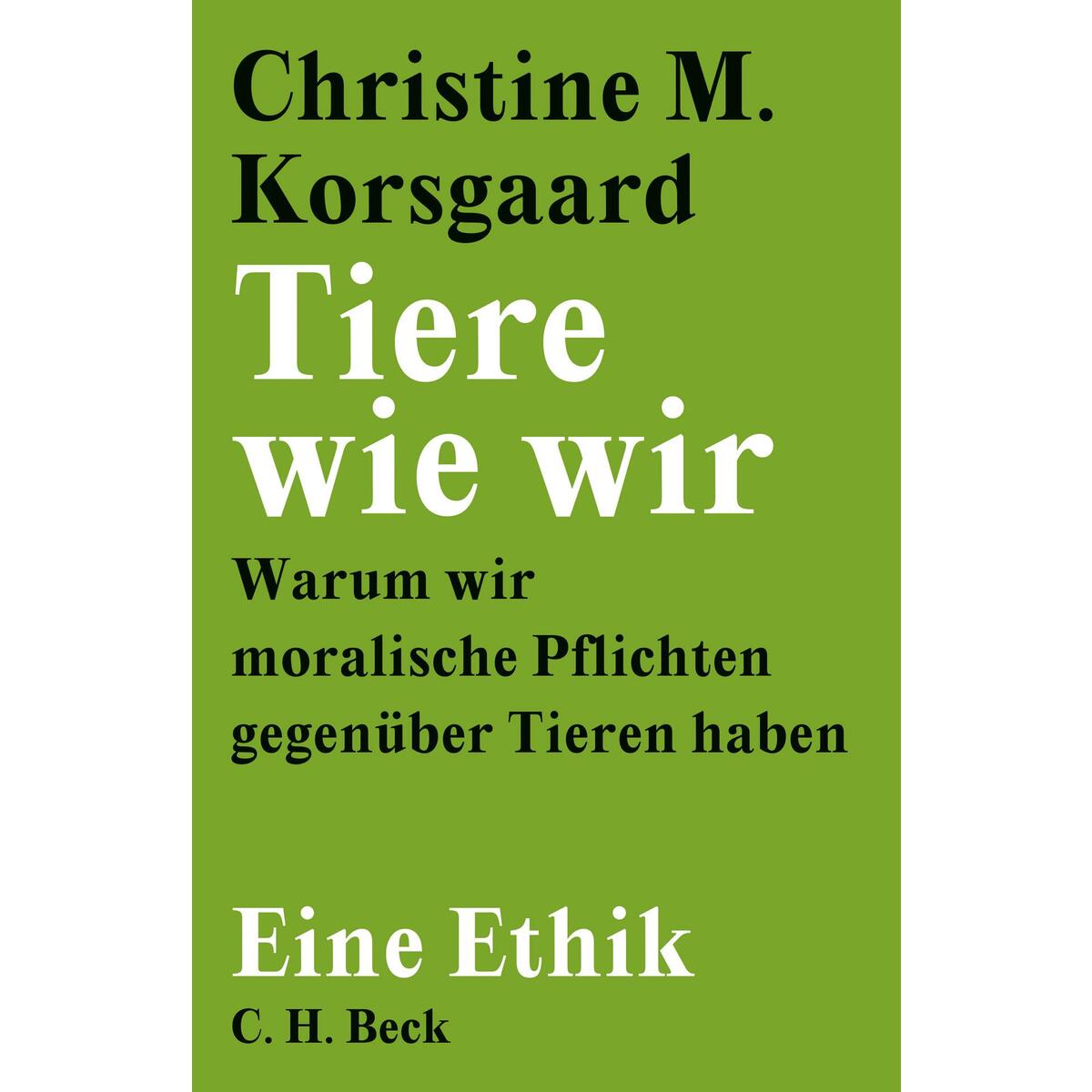 Tiere wie wir von C.H. Beck