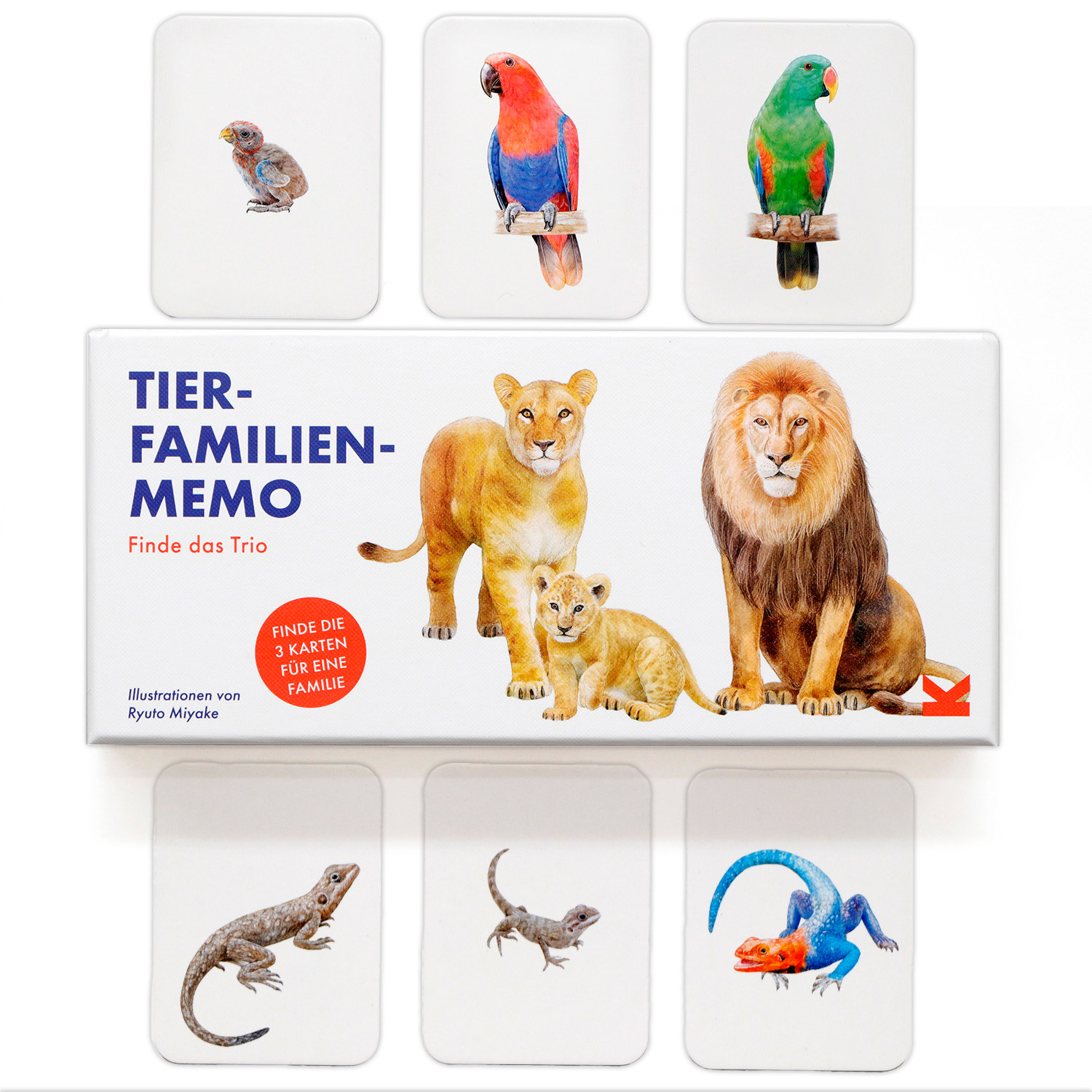 Tierfamilien-Memo von Laurence King Verlag GmbH