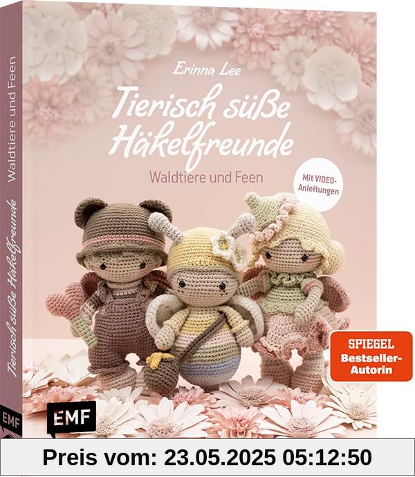Tierisch süße Häkelfreunde – Waldtiere und Feen: Zauberhafte Amigurumis von der beliebten Häkel-Designerin @littleaquagirl häkeln